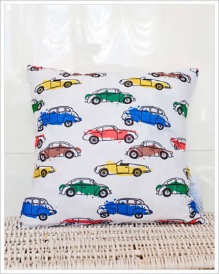 Poszewka dziecięca kolorowe auta pod-3028