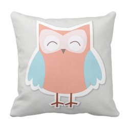 Poduszka szary Sowa pod-6086