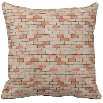 Poduszka dekoracyjna mur cegły wypalanej pod-6751
