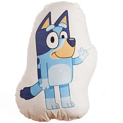 Poduszka maskotka niebieski pies Blue Bluey bajka