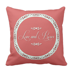 Poduszka Shabby Chic LOVE and ROSE pod-6124