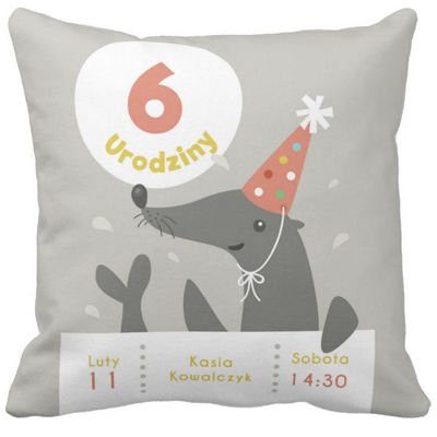 Poduszka urodzinowa dla dziecka z Twoimi napisami pod-6692