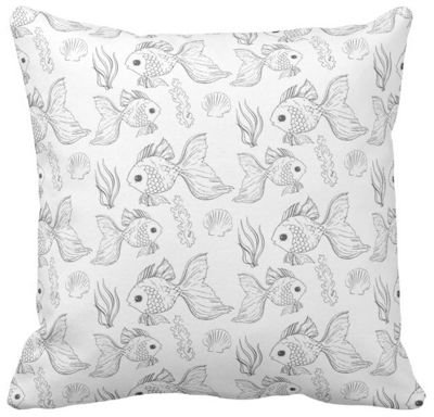 Poszewka dziecięca rybki pod-3043