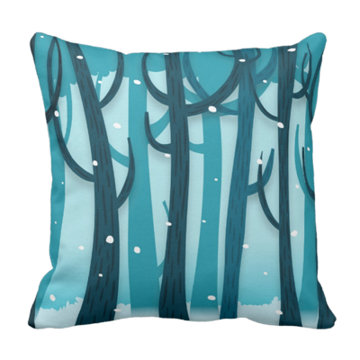Poduszka Zimowy Las pod-6107