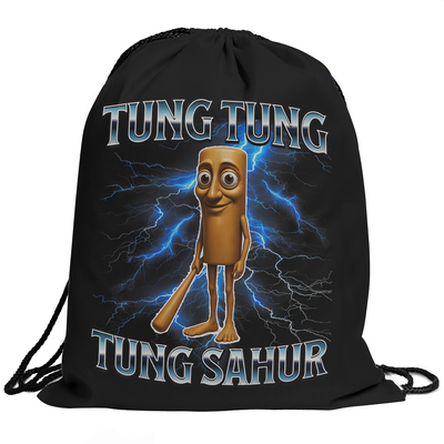 Worek plecak Tung Sahur na kapcie brainrot italian tik tok mem buty