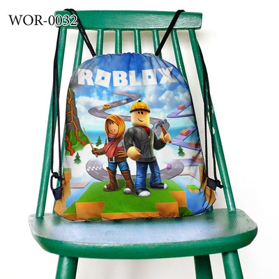 Worek szkolny na buty plecak RS Robux Roblox 