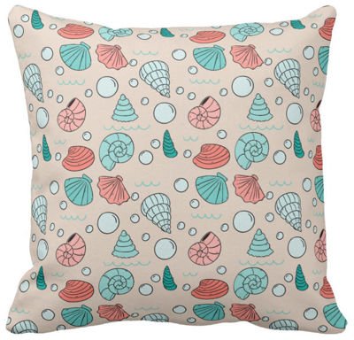 Poszewka dziecięca muszelki pod-3041