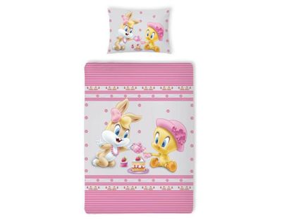 Bawełna kołderka i poduszka Ptaszek Tweety deser.
