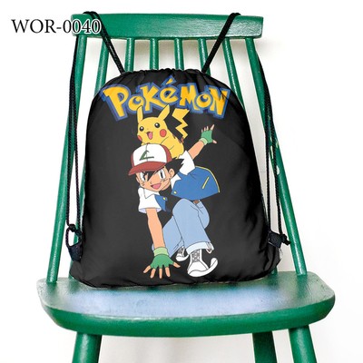 Worek szkolny plecak Pokemon Ash Pikachu POKEBALL