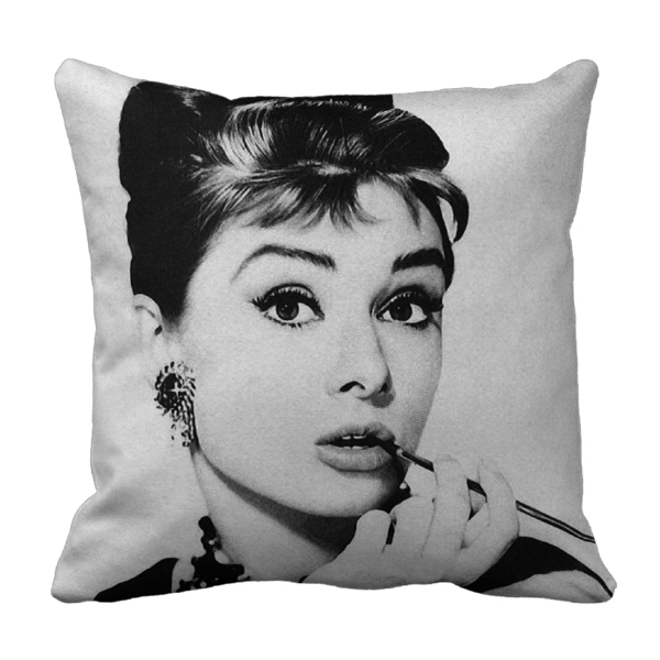 Poduszka Audrey Hepburn lips pod-6182