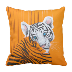 Poduszka TIGER orange tygrys pod-6201