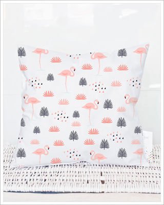 Poszewka dziecięca flamingi pod-3031