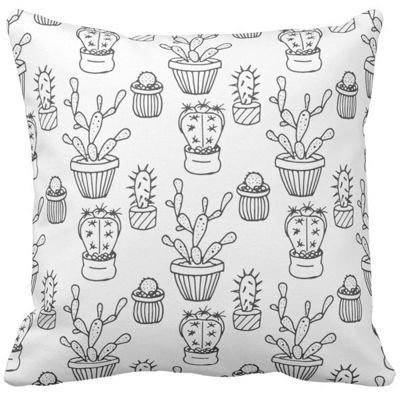 Poduszka sukulenty kaktusy pod-3169