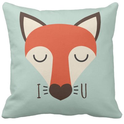 Poduszka Lisek I LOVE YOU pod-6720