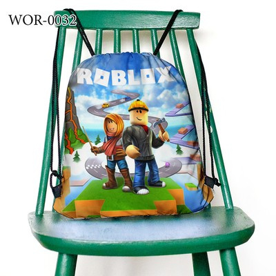 Worek szkolny na buty plecak RS Robux Roblox 