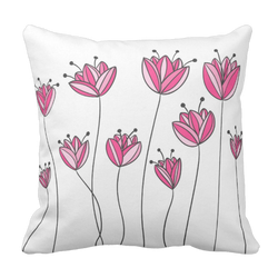 Poduszka Kwiaty Poppies Floral pod-6042