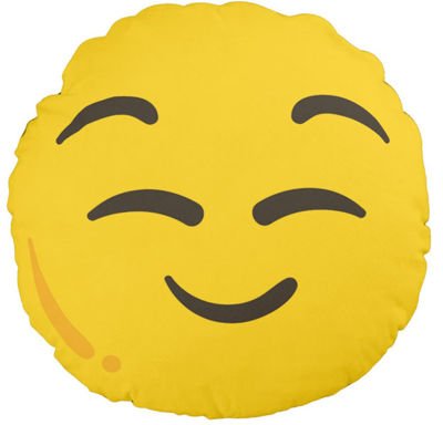 Pduszka jasiek Relaxed EMOJI EMOTICON EMOTKA pod-3110