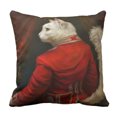 Poduszka CAT ELEGANT UNIFORM kot pod-6196