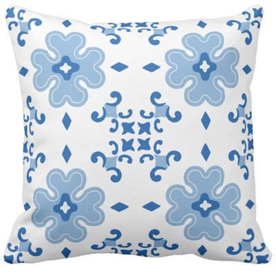 Poduszka inspirowana mozaiką ceramiczną pod-6580