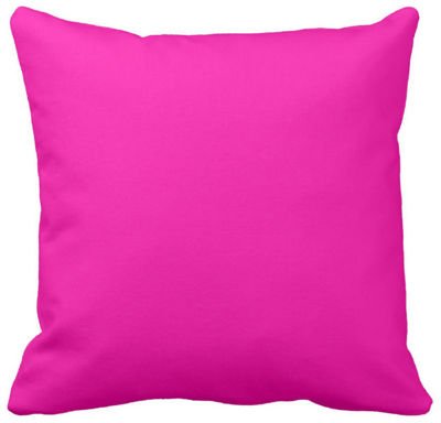 Poduszka dekoracyjna gładka fuksja fiolet róż pod-6645