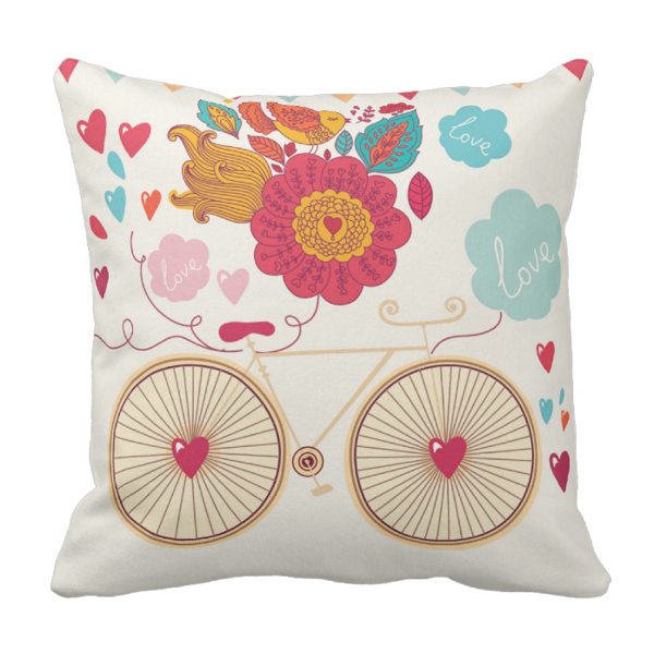 Poduszka Rower LOVE pod-6095