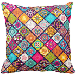 Poduszka ozdobna koło życia, hinduska mandala pod-6793