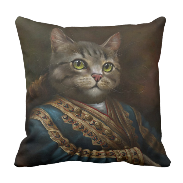Poduszka CAT ELEGANT UNIFORM kot pod-6198
