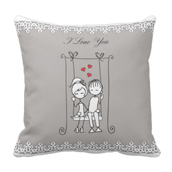 Poduszka I Love You Huśtawka pod-6101