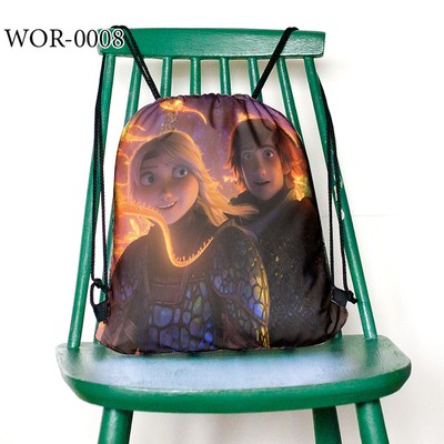 Worek plecak szkolny Jak wytresować smoka smok