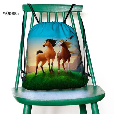 Worek szkolny plecak koń Mustang Duch wolności