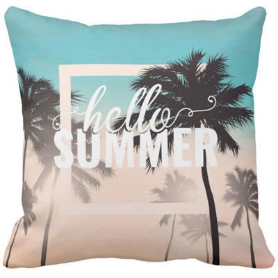 Poduszka ozdobna Tropical palmy hello summer pod-6821