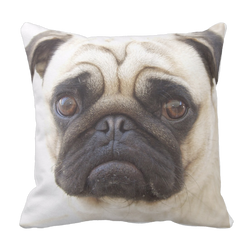 Poduszka PUG FACE Mops pies pekińczyk dog pod-6195