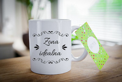 Kubek na prezent Żona idealny kub-0306
