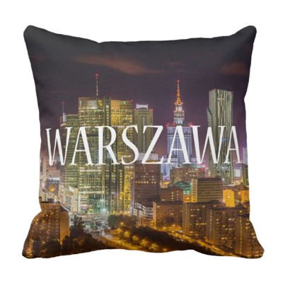Poduszka Warszawa panorma miasta pod-6311