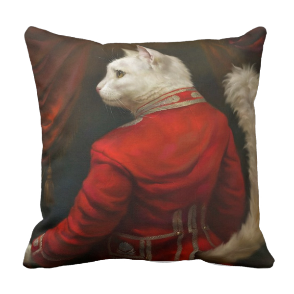 Poduszka CAT ELEGANT UNIFORM kot pod-6196
