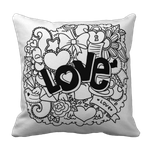 Poduszka LOVE miłość pod-6139