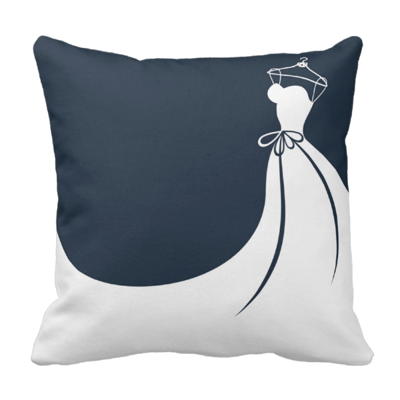 Poduszka personalna suknia ślubna Panny Młodej pod-6069