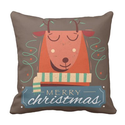 Poduszka ozdobna Merry Christmas Renifer pod-6456