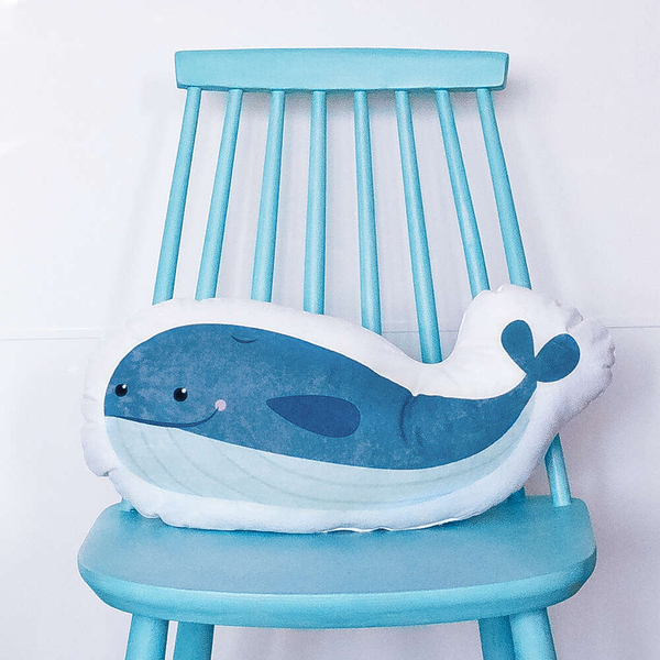 Poduszka maskotka Wieloryb ocean morze pod-5043