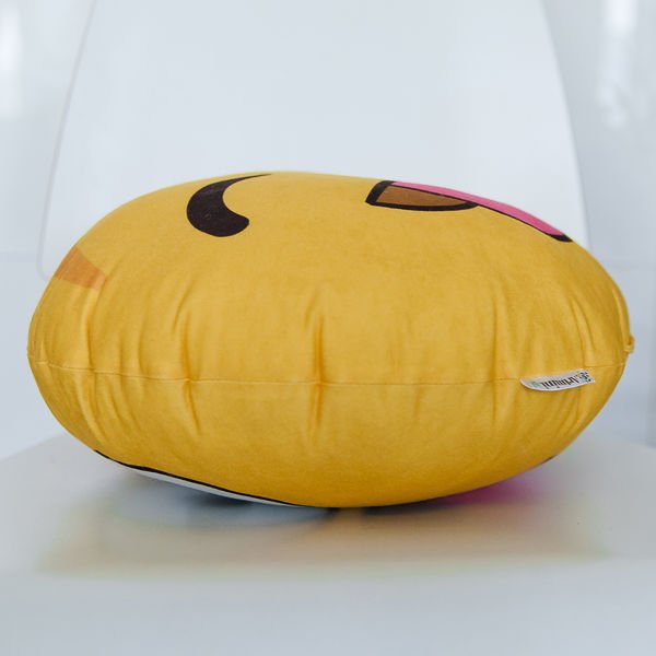 Pduszka jasiek Stuck out tongue EMOJI EMOTICON EMOTKA pod-3112