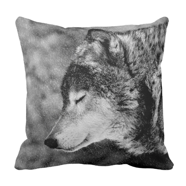 Poduszka Wilk Wolf Skandynawski pod-6164