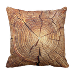 Poduszka TREE RINGS słoje drzewa drewno pod-6211
