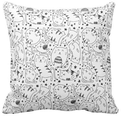 Poszewka dziecięca koty pod-3104