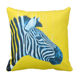 Poduszka ZEBRA yellow -6200
