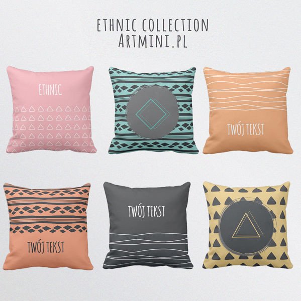 Poduszka ETNO STYL CĘTKI pod-6303