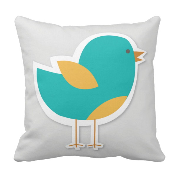 Poduszka Kolorowy Ptaszek pod-6084