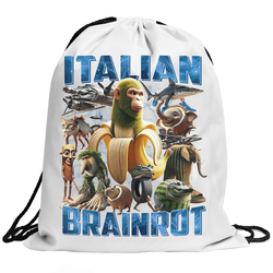 Worek na buty kapcie brainrot italian tik tok mem Ballerina Cappuccina