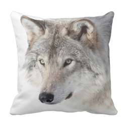 Poduszka Skandynawska Szary Wilk pod-6088