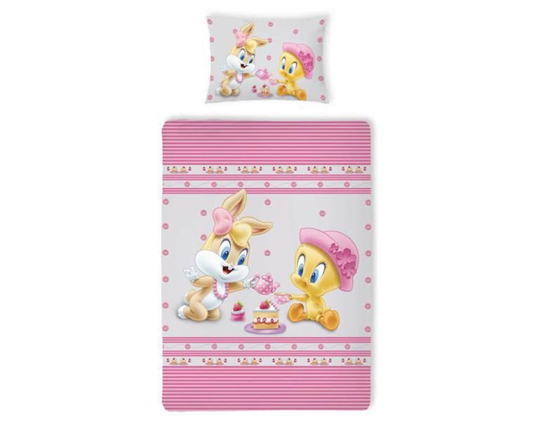 Bawełna kołderka i poduszka Ptaszek Tweety deser.