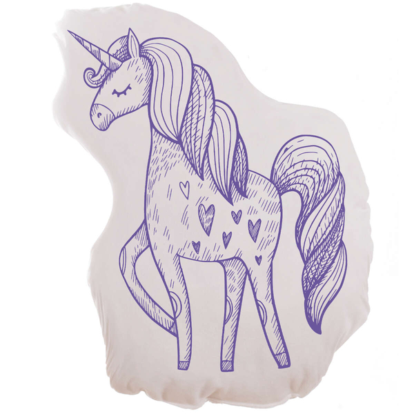 Poduszka JEDNOROŻEC unicorn maskotka serduszko